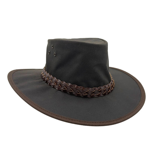 Lederhut Cowboyhut Jacaru 
Sonnenschutzhut australischer Outbacker Hut geölter Baumwollhut
Travellerhut Freizeithut knautschbarer Hut Reiterhut Wanderhut