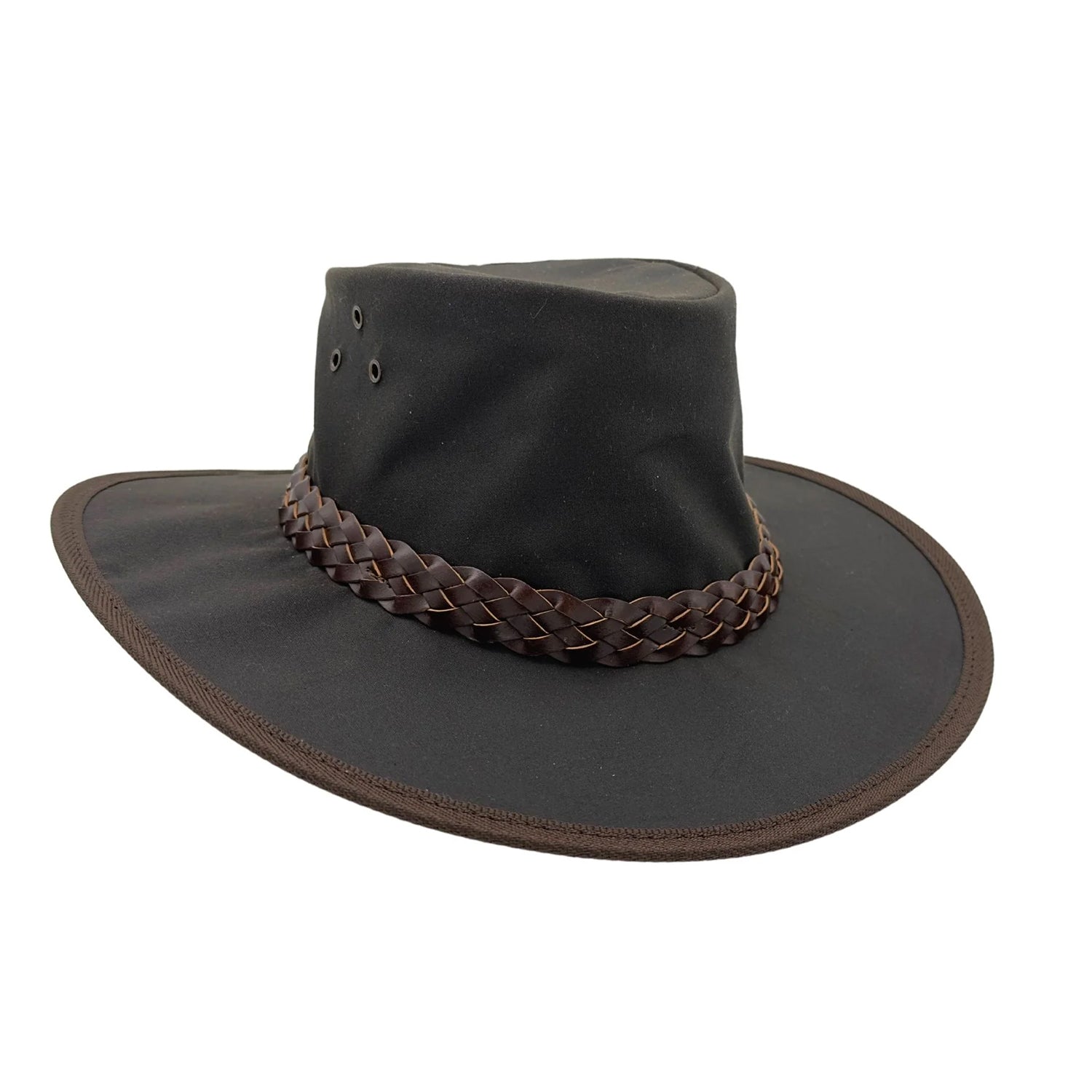 Lederhut Cowboyhut Jacaru 
Sonnenschutzhut australischer Outbacker Hut geölter Baumwollhut
Travellerhut Freizeithut knautschbarer Hut Reiterhut Wanderhut