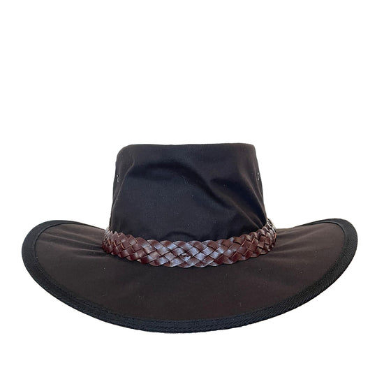 Lederhut Cowboyhut Jacaru 
Sonnenschutzhut australischer Outbacker Hut geölter Baumwollhut
Travellerhut Freizeithut knautschbarer Hut Reiterhut Wanderhut