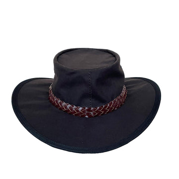 Lederhut Cowboyhut Jacaru 
Sonnenschutzhut australischer Outbacker Hut geölter Baumwollhut
Travellerhut Freizeithut knautschbarer Hut Reiterhut Wanderhut