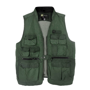 Weste Outdoorweste Safariweste Waldweste Jagdweste Multifunktionsweste Luftdurchlässige Weste Wanderweste Laufweste Hundeweste Weste mit vielen Taschen
