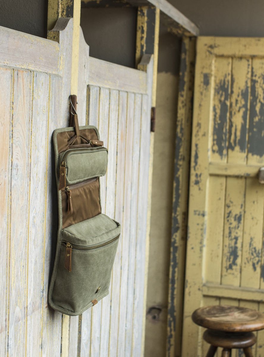Kulturbeutel Kulturbeutel mit Hacken Travelkit Reiseetui Kosmetiktasche Kulturtasche