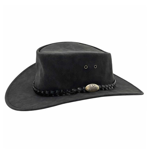 Australischer Hut Hut aus veganem Leder
wasserabweisender Hut Rangerhut
Cowboyhut Wanderhut