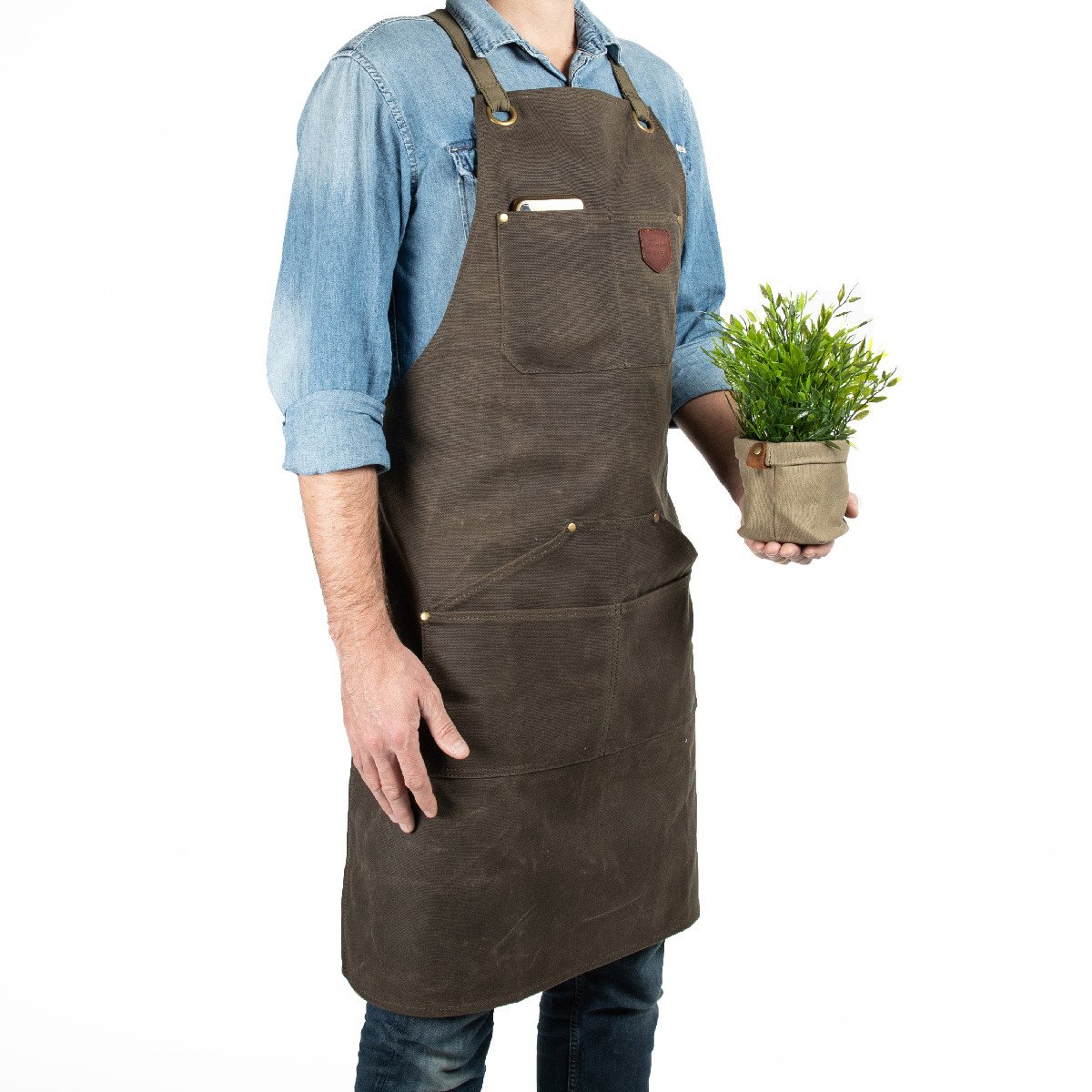 Kochschürze Gartenschürze Canvasschürze Kochen Backen
Küche Garten Keller no 515