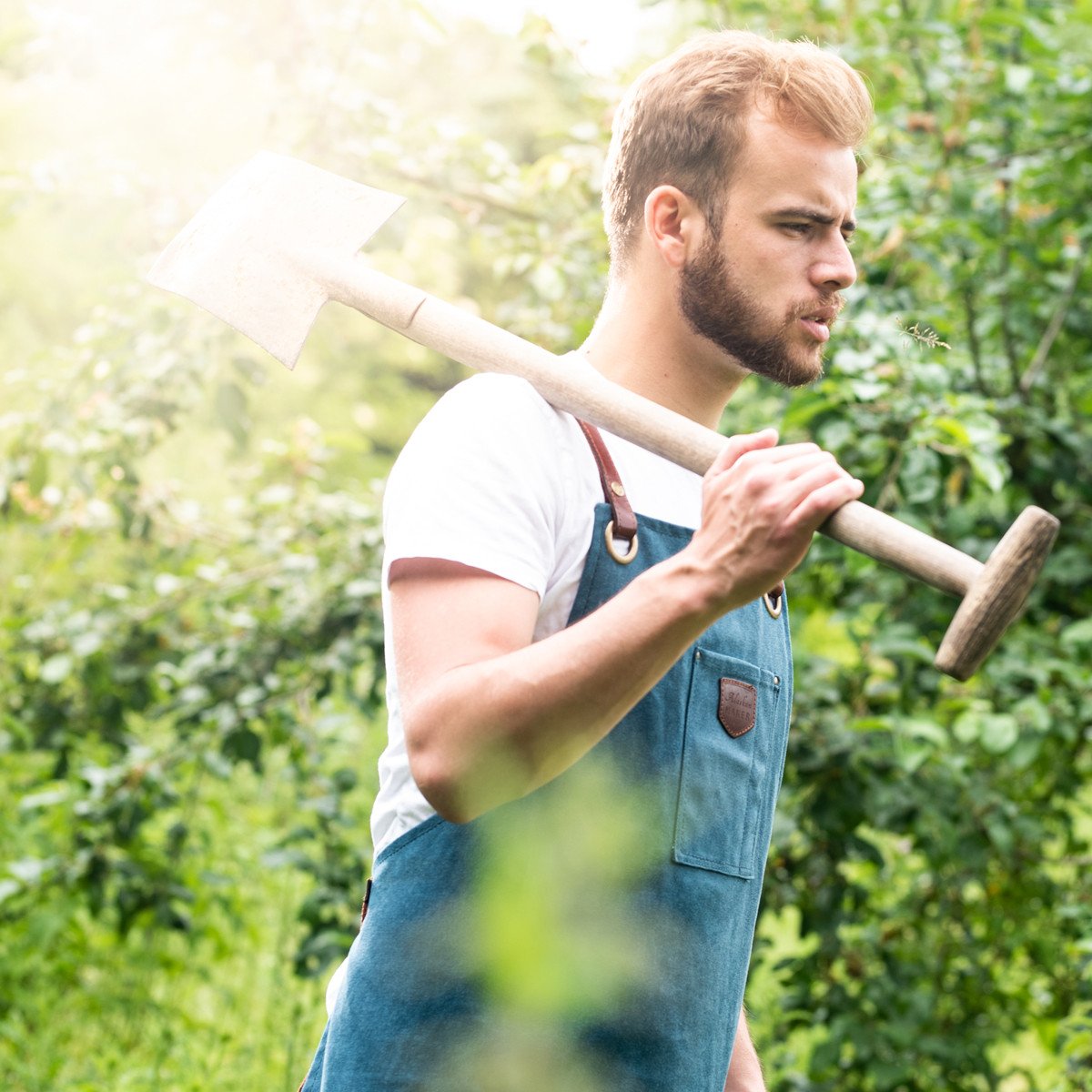 Kochschürze Gartenschürze Lederschürze Feuerfeste Schürze
Schmiedeschürze Küche Garten Keller