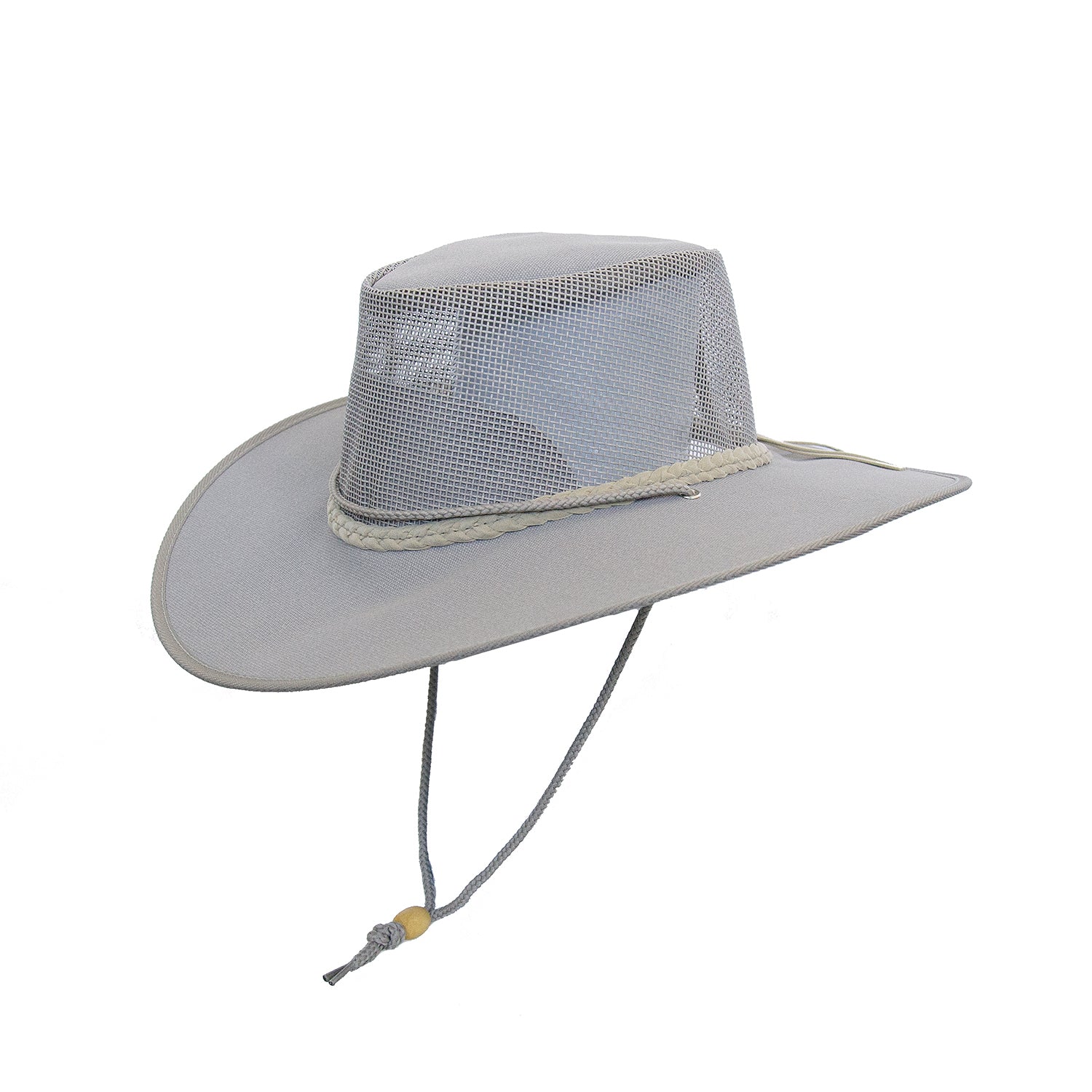 Wanderhut Gartenhut Sonnenhut Cowboyhut Baumwollhut mit Netzeinsatz knautschbarer Hut
Australischer Canvas Sommerhut