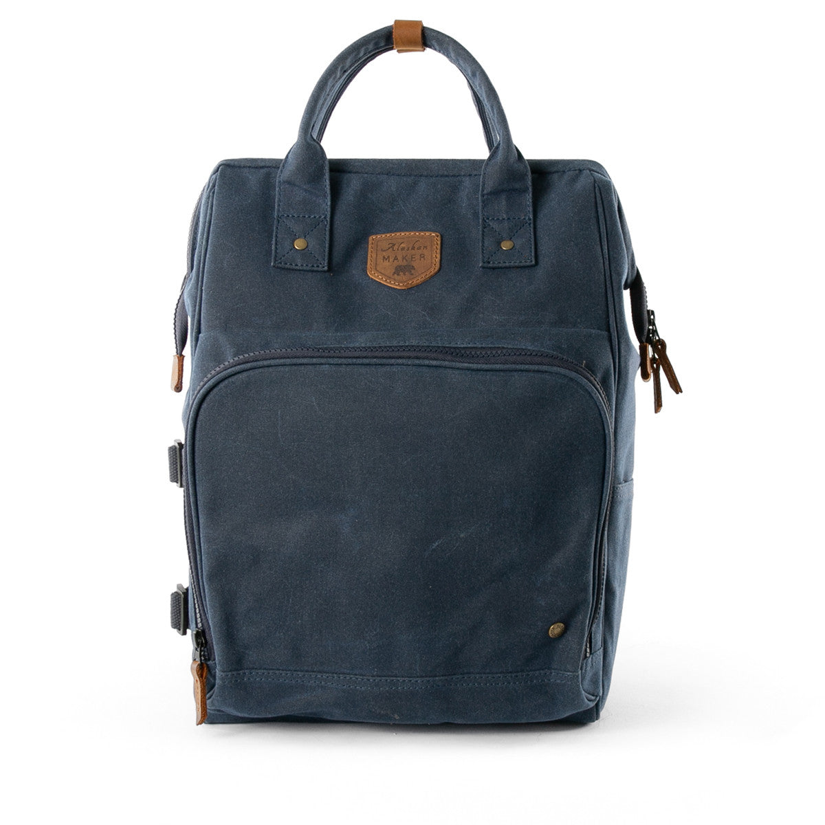 wanderrucksack kühltasche Kühlrucksack 17 L aus Canvas & Leder – Isolierter Picknick- & Wander- Rucksack – Die Outbacker