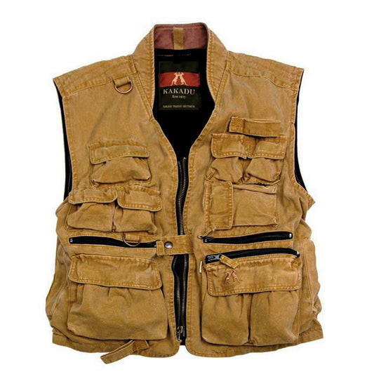 Weste Outdoorweste Safariweste Waldweste Jagdweste Multifunktionsweste Luftdurchlässige Weste Wanderweste Laufweste Hundeweste Weste mit vielen Taschen