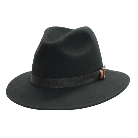 Wollfilzhut aus Italien Wanderhut  Forst und Jagdhund  Regenabweisend knautschbar 
Robust und Pflegeleicht Hut Filzhut