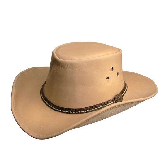 Allwetter Cowboy Lederhut für Kinder
Wind und Wetterhut Wildlederhut Wanderhut Strandhut Sonnenhut