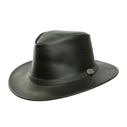 Allwetter Cowboy Lederhut für Kinder Wasserabweisenderhut Cowboyhut Strandhut Sonnenhut