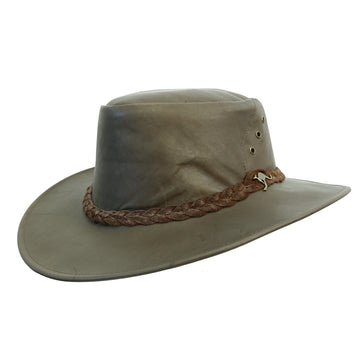 Allwetter Cowboy Lederhut für Kinder
Wind und Wetterhut Wildlederhut Wanderhut Strandhut Sonnenhut
