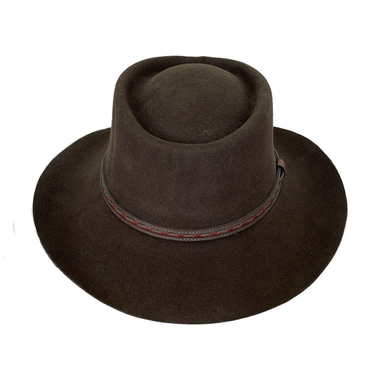 Wollfilzhut aus Italien Wanderhut  Forst und Jagdhund  Regenabweisend knautschbar 
Robust und Pflegeleicht Hut Filzhut