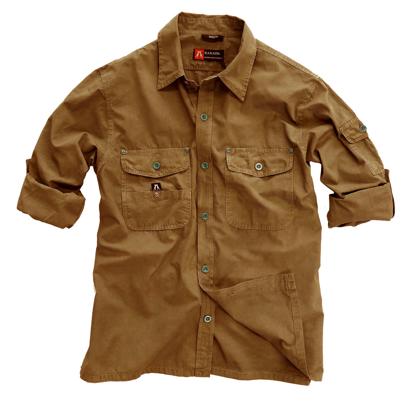 Outdoor | Safari Herrenhemd Concord mit Roll Up Ärmeln aus Leinen - OUT OF AUSTRALIA | Kakadu Traders Australia