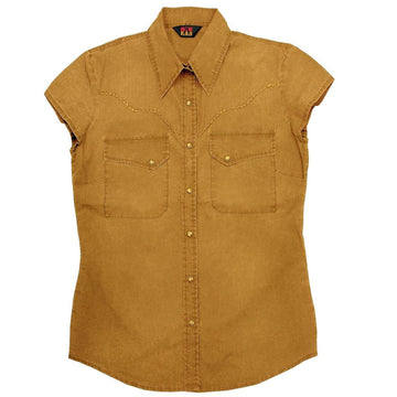 Leichte Damenbluse Freizeitbluse Freizeithemd Westernhemd Westernbluse Safaribluse Damenbluse ohne Ärmel Westenbluse