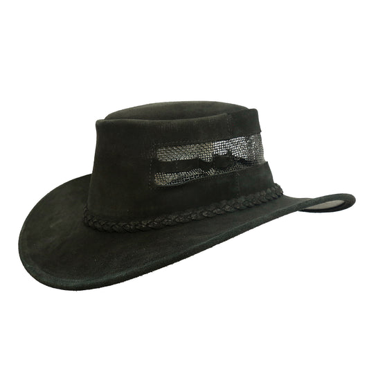 Cowboyhut Lederhut Allwetterhut Sonnenhut Freizeithut Angelhut
Travellerhut Outbacker Wanderhut