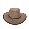 Australischer Canvashut Damenhut  Sonnenhut Wanderhut Travellerhut 
Herrenhut Campinghut  Jacaru knautschbarer Hut
