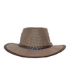 Australischer Canvashut Damenhut  Sonnenhut Wanderhut Travellerhut 
Herrenhut Campinghut  Jacaru knautschbarer Hut
