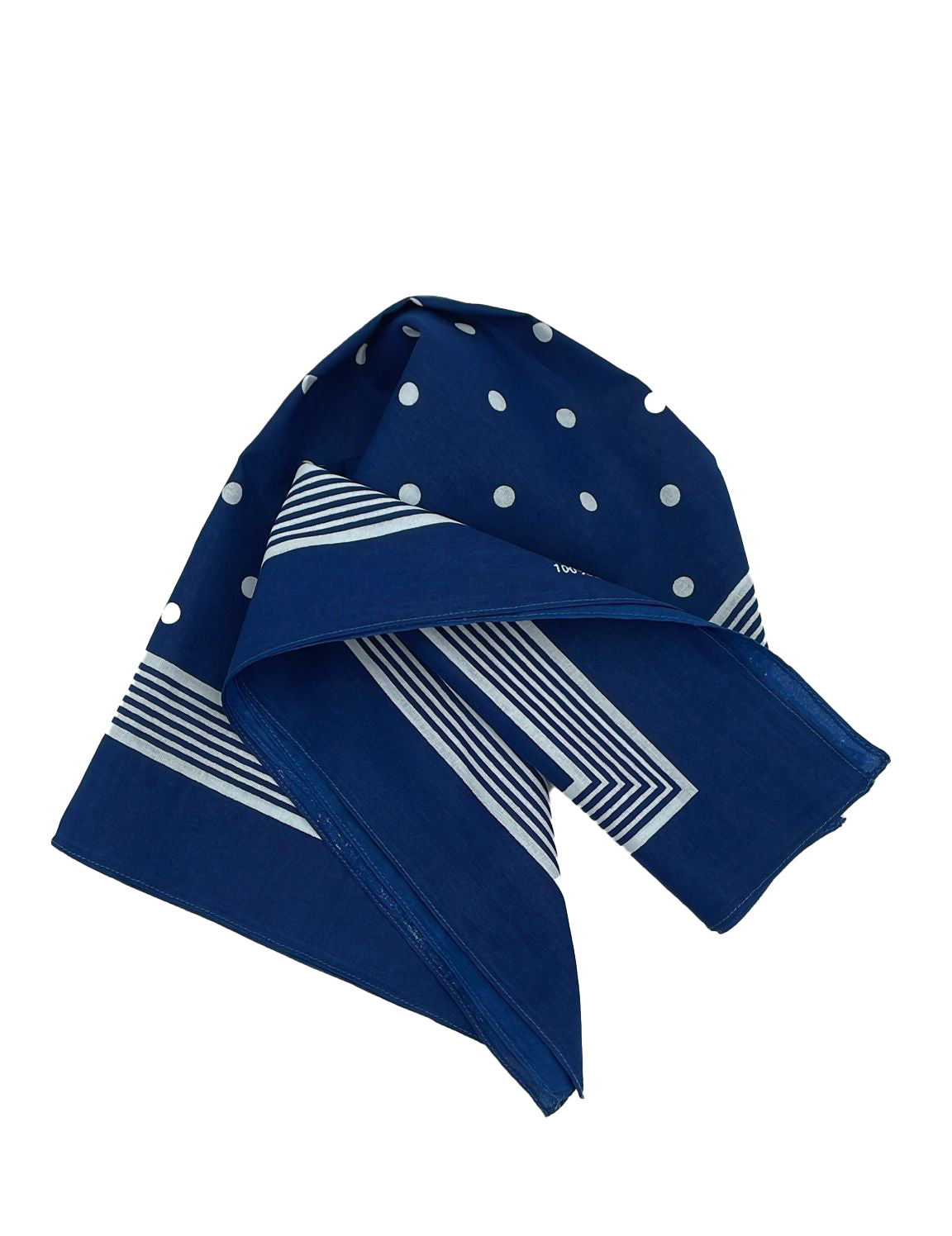 Polkadot Halstuch, Bandana in zwei Farben