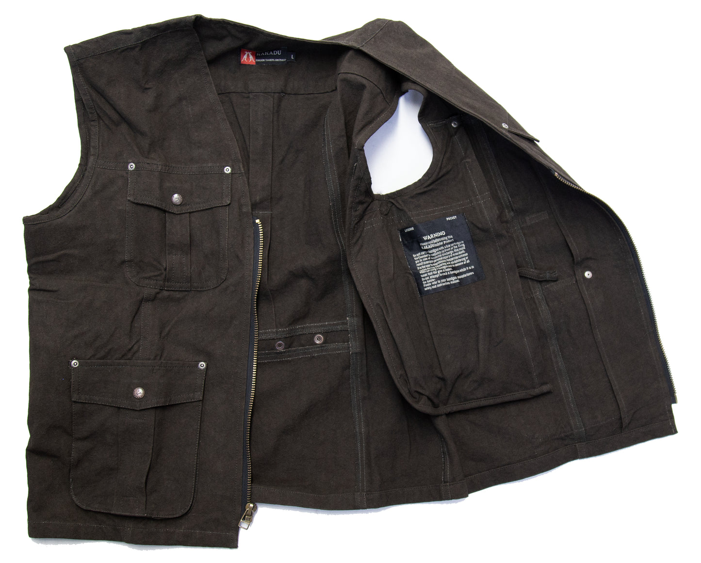 Freizeit Outdoor Weste mit vielen Taschen