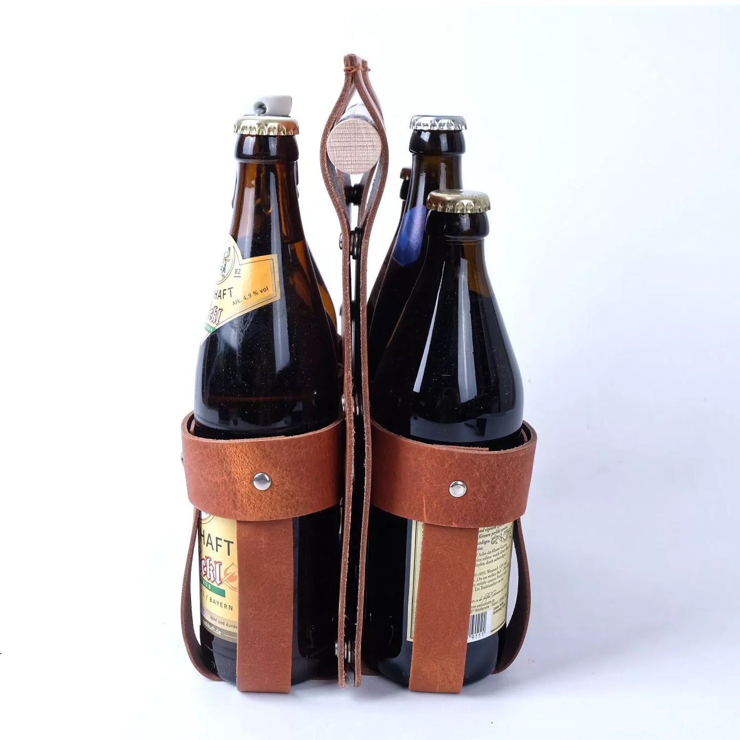 bierhandtasche bierhandtasche flaschenhalter fahrradtasche männergeschenk leder lederflaschenhalter flaschenträger flaschentasche männerhandtasche flaschenträger ferdinand und pietz 6erpack fahrradflaschenhalter