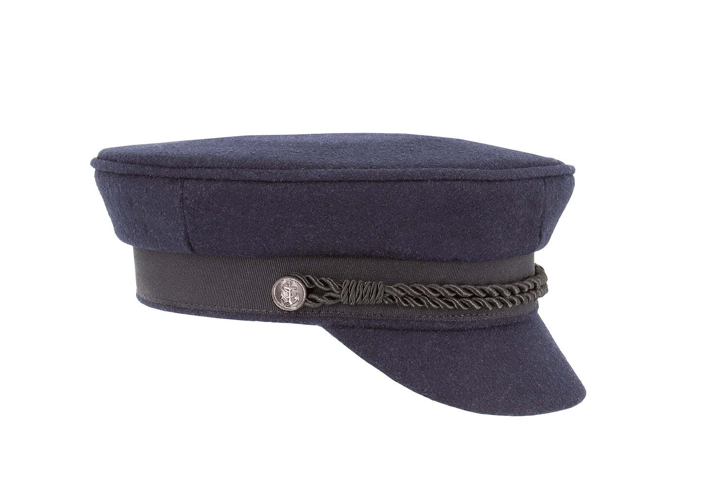 Schirmmütze, Elbsegler mit rotem Innenfutter in Größe 57 cm