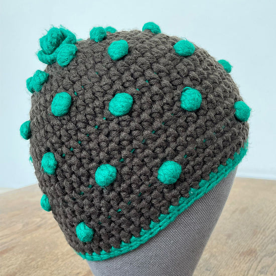 Wollmütze Wintermütze Bommelmütze