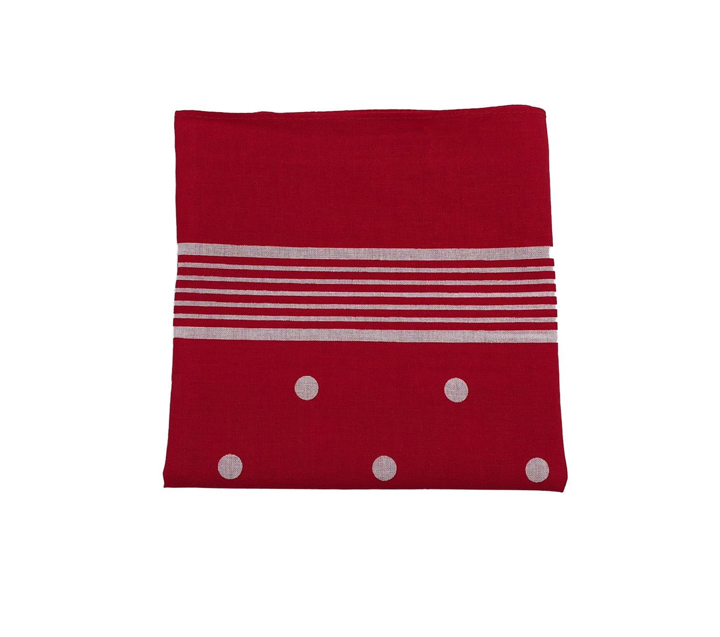 Polkadot Halstuch, Bandana in zwei Farben