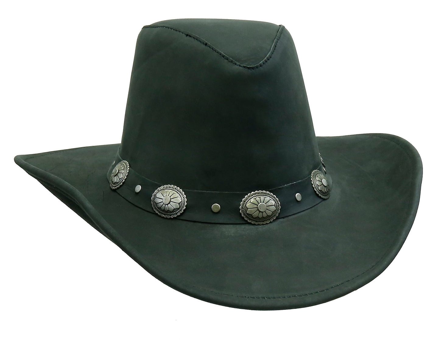 Cowboy | Western | Lederhut Razorback- hoher Block mit formbarer Krempe - OUT OF AUSTRALIA | Kakadu Traders Australia kinderhüte kinderhuete kinderhüte sommer kinderhut kaufen kinderhut sommer gartenhut sommerhut frauen sommerhut männer sommerhut jungen sommerhut mädchen stoffhut kindersommerhüte