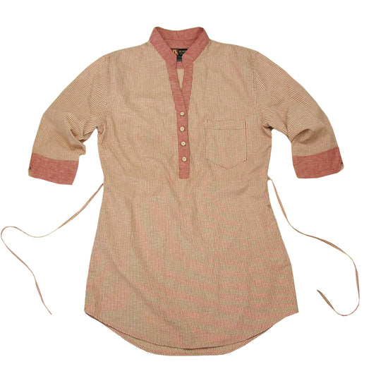 Long outdoor ladies tunic | Longshirt | Blouse Ashley from cotton linen