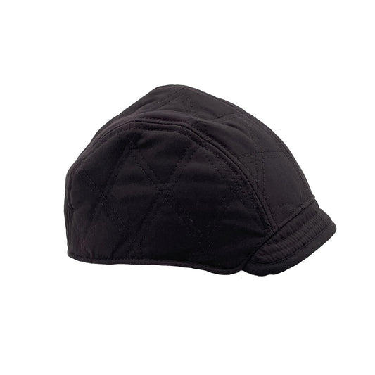 Water -repellent bad weather peak cap capa made of stabbed cotton