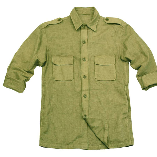Safari | Outdoor Shirt- Herrenhemd aus Baumwoll-Leinen | Australian Style - OUT OF AUSTRALIA | Kakadu Traders Australia