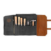 Mechanic Werkzeugrolle – robuster Tool Roll aus gewachstem Canvas & Leder
