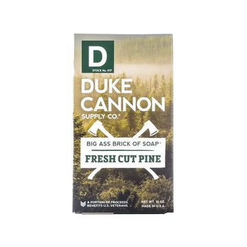 Big Ass Brick of Soap Big Fresh Cut Pine Echte Männerseife von Duke Cannon aus den USA
