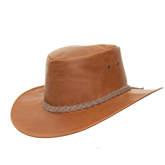 Allwetter Cowboy Lederhut für Kinder
Wind und Wetterhut  Wildlederhut Wanderhut Strandhut Sonnenhut 