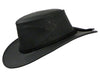 Schwarzer Kinder Cowboy Lederhut – Allwetter | UPF 50+