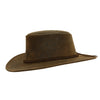 Outdoor Cowboy Lederhut- allwettertauglich mit hohem UV Schutz, Größe XXL