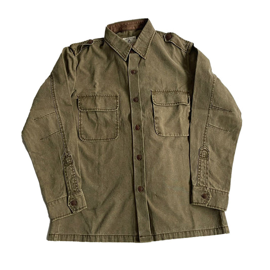 Workwear Outdoor Shirt- Herrenhemd khaki Größe S