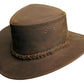 Kinder Cowboy Hut aus Leder, Sonnenschutz- Kinnband inkl.