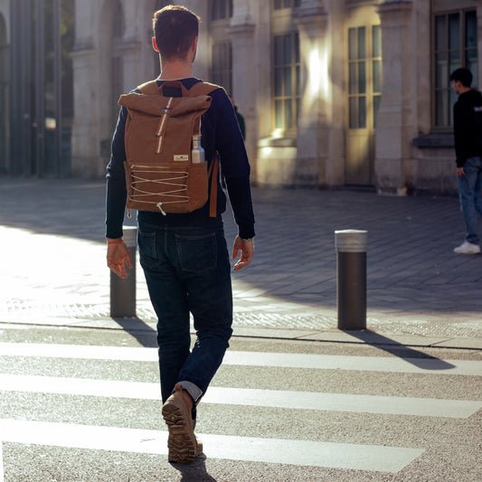 waxed cotton, Wanderrucksack, Travel Kit, Rucksack leicht, Rucksack, Rolltop Rucksack, Kenai, gewachste Tasche, Gepäck Rucksack, Arbeitsrucksack, Alltag Rucksack 