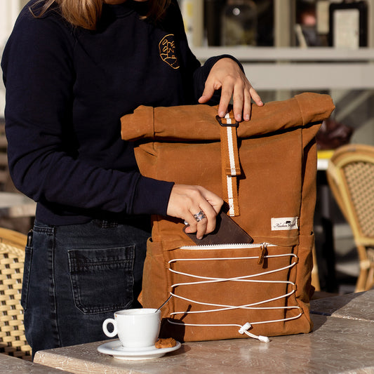 KENAÏ Rolltop Rucksack – nachhaltig, robust & stylisch unterwegs