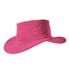 Australian outdoor hat made of soft suede | Crushing, in great colors for women and men