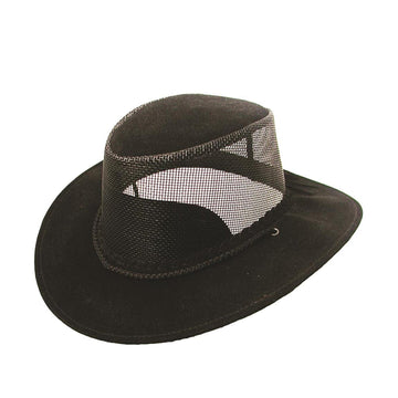 Allwetter Cowboy Lederhut für Kinder
Wind und Wetterhut  Wildlederhut Wanderhut Strandhut Sonnenhut 