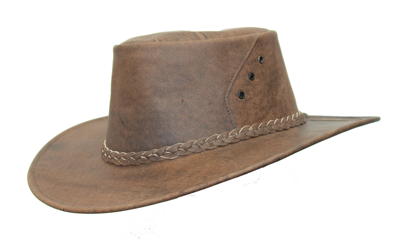 Australian cowboy lederhut for women and men | Ultra -light and crushable