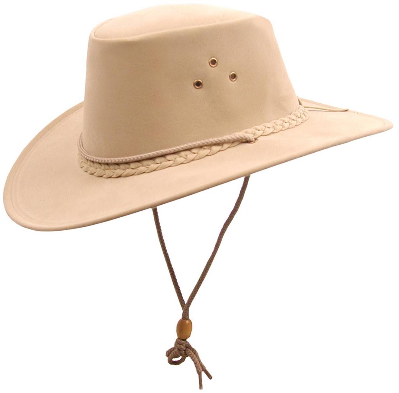 Kinder Cowboyhut- Strandhut mit Kinnband- Sonnenschutz für Jungen und Mädchen