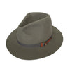 Form-stable outdoor felt hat, suitable for the weather with a wide clamp-high UV protection for women and men