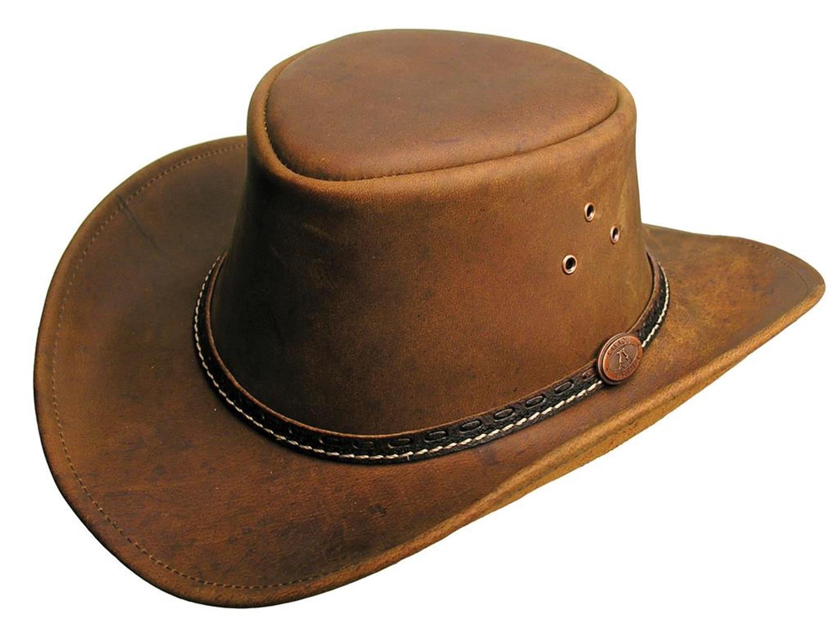Australian cowboy lederhut with formable clamp-robust allwetter hat,  waterproof with high UV protection for women and men – Outbacker