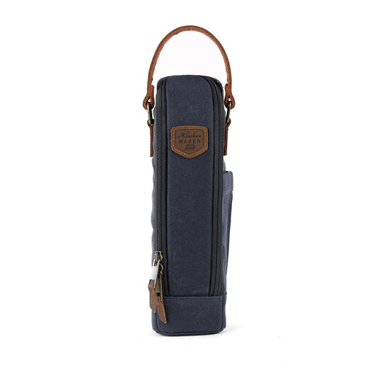 JACK Boule-Tasche aus gewachster Baumwolle & Leder – stilvoll, robust & personalisierbar