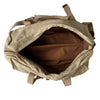 Weekender Tasche mit abnehmbarem Schultergurt in sand und tobacco