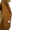 Tragetasche |  Schultertasche Shopper- Trap Tote mit Kordelzug und Innenfutter in cognac